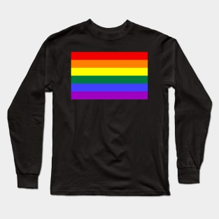 Gay Pride Rainbow Flag Long Sleeve T-Shirt